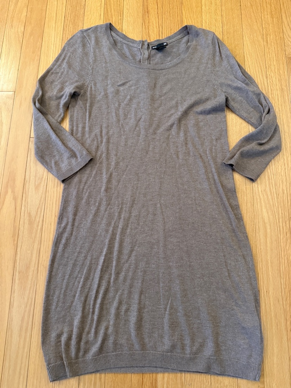 H&M Taupe Knit Dress